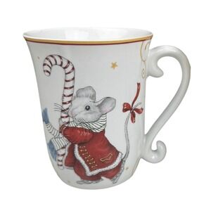 Williams Sonoma Twas The Night Before Christmas Mouse / Christmas Tree Mug